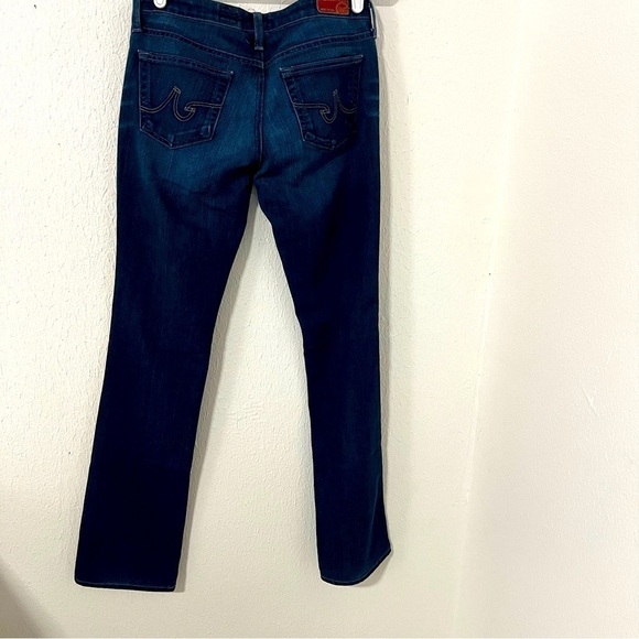 AG Adriano Goldschmied The Ballad Slim Boot Dark Wash Jeans Size 27R Made USA - Picture 8 of 8